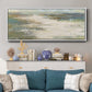 Misty Coast - Floater Framed Canvas Print