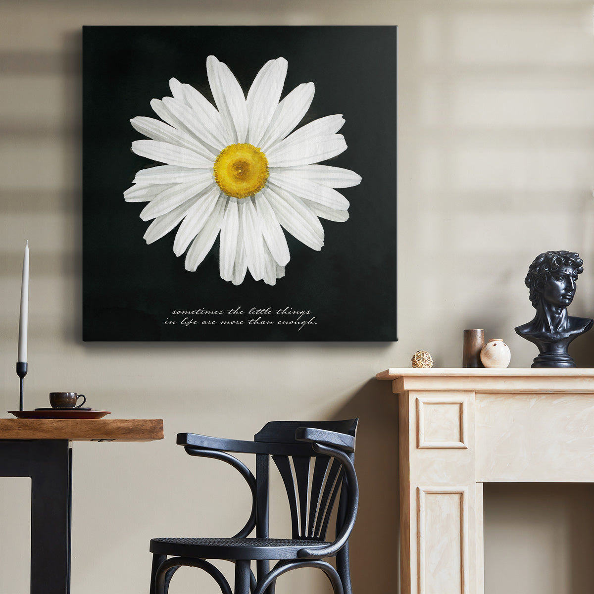 Delicate Daisy I - Canvas Art Print