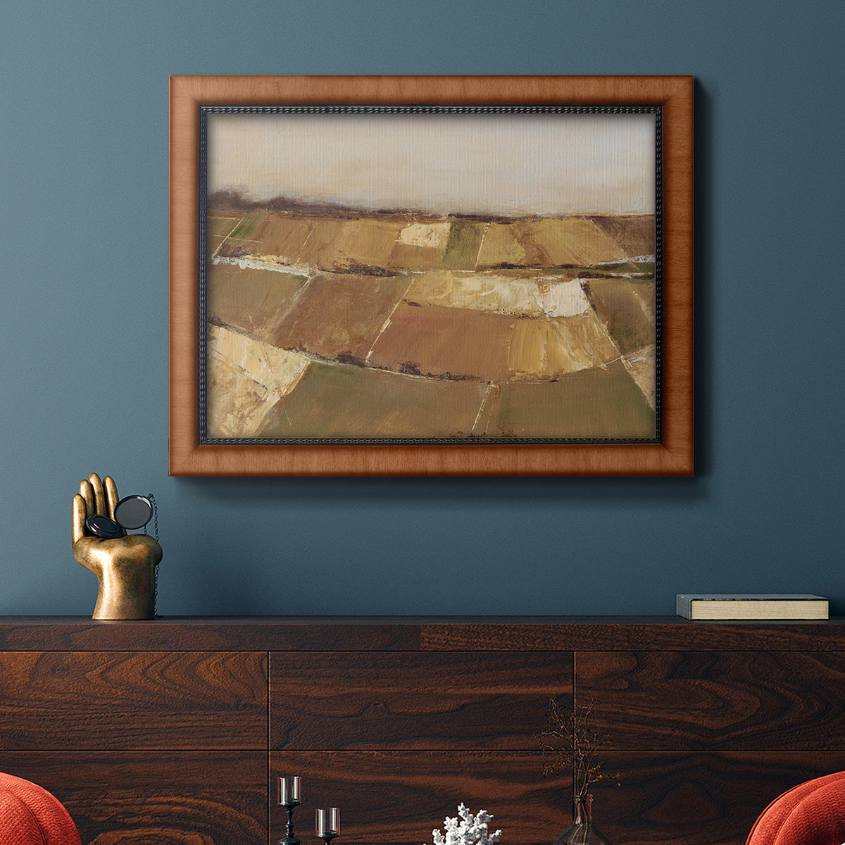 Autumn Pasture I Premium Framed Canvas- Ready to Hang