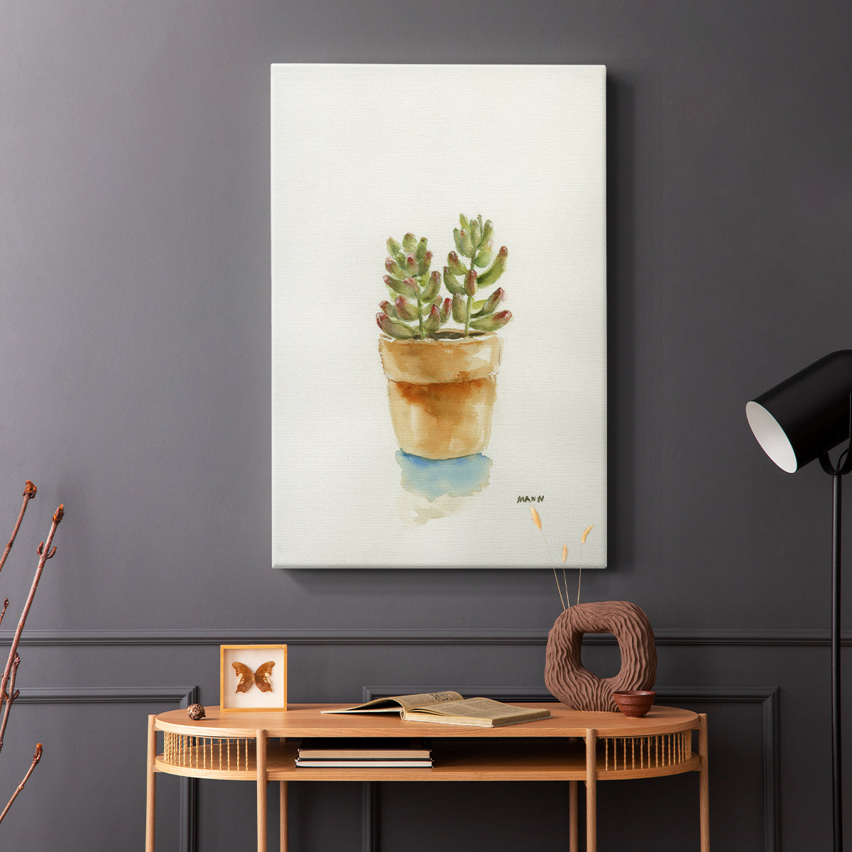 Succulent III - Canvas Art Print