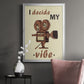 Movie Time III - Modern Framed Canvas Print
