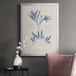 Blue Marine Algae I - Modern Framed Canvas Print