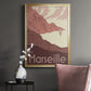 French Coast I - Modern Framed Canvas Print