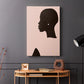 Pink Silhouette I - Canvas Art Print