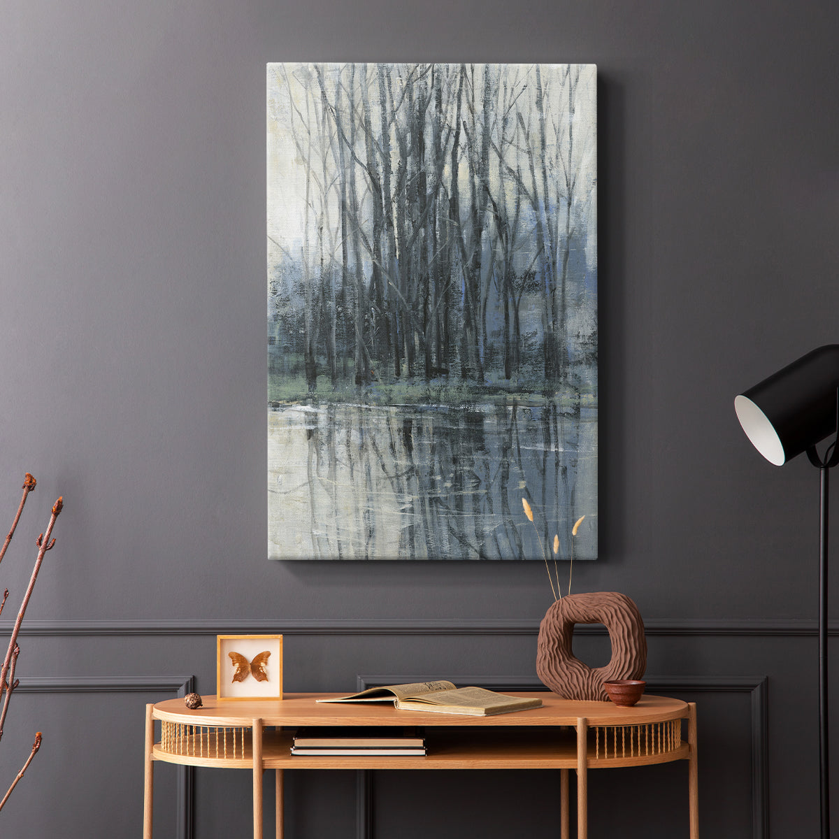 Morning Drizzle II - Canvas Art Print