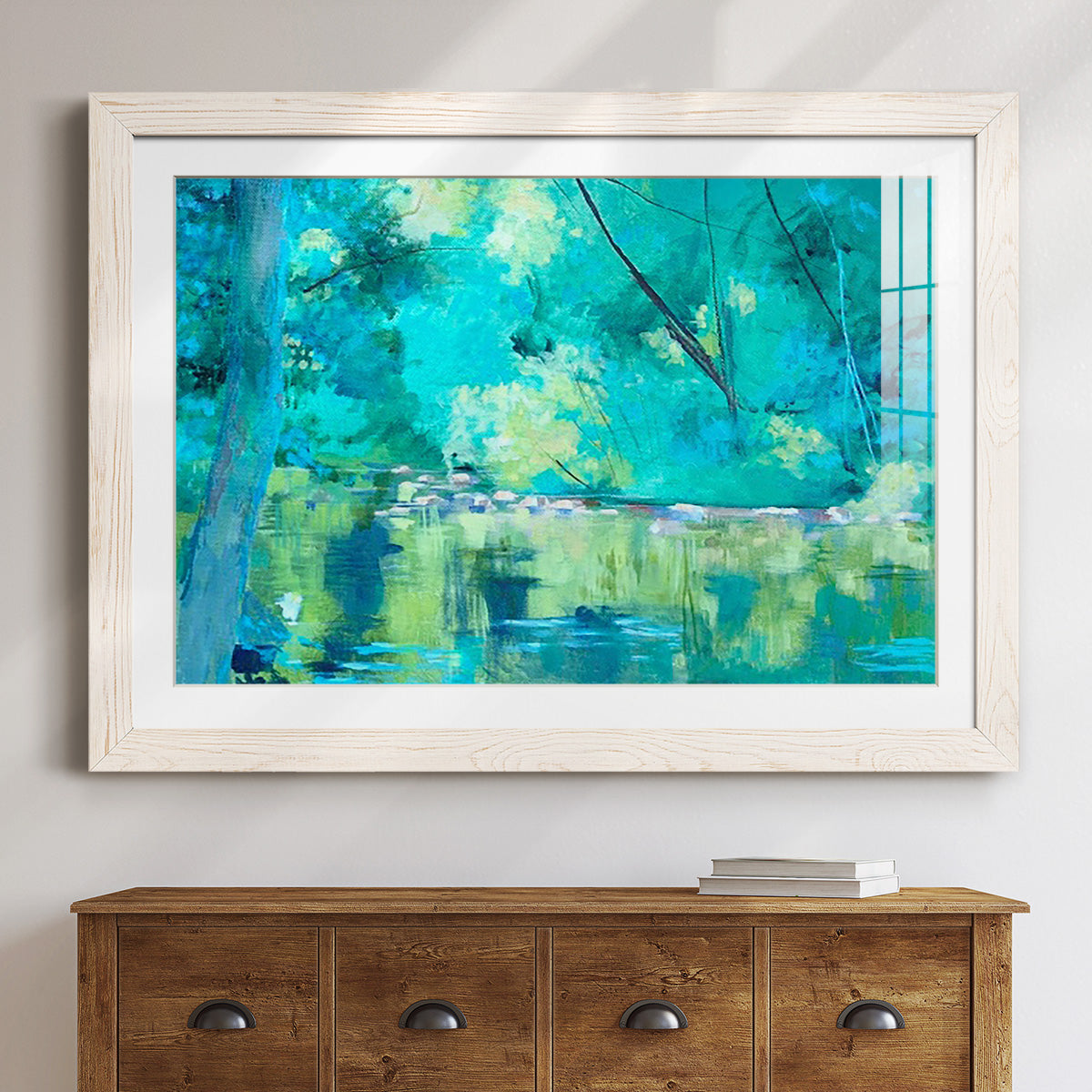 Housatonic River - Barnwood Framed Art Print