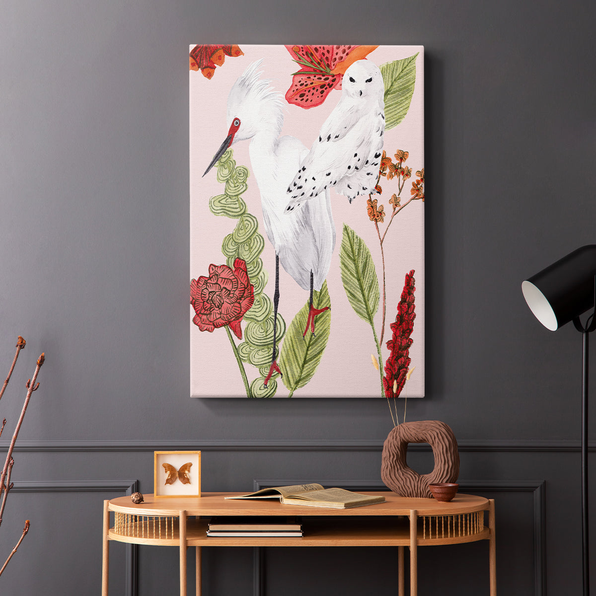Birds in Motion III - Canvas Art Print
