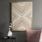 Diametric Clementine II - Modern Framed Canvas Print