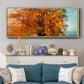 Autumn's Passion - Floater Framed Canvas Print