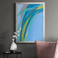 Circulating Flow III - Modern Framed Canvas Print