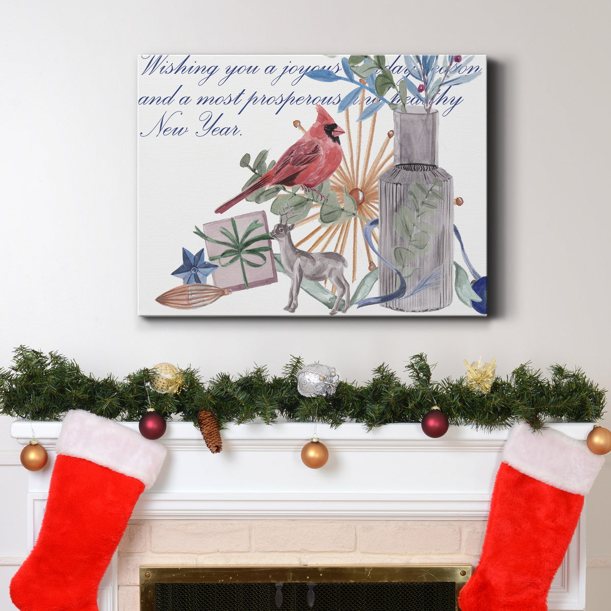 Warm Wishes - Premium Gallery Wrapped Canvas  - Ready to Hang