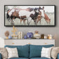 Grazin' - Floater Framed Canvas Print