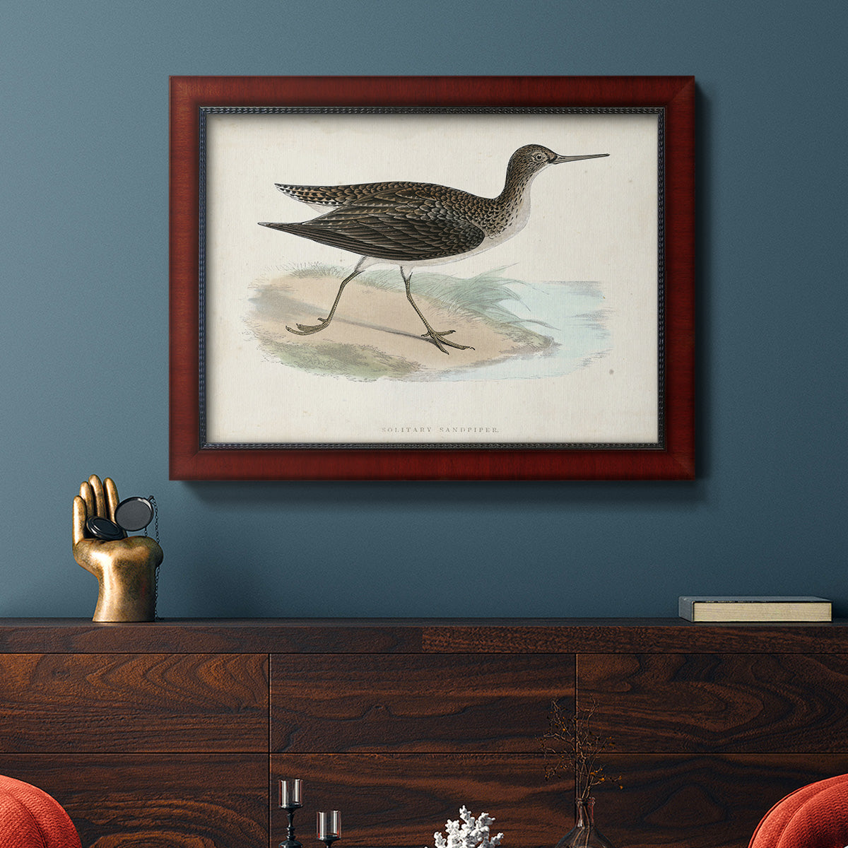 Morris Sandpipers VII Premium Framed Canvas- Ready to Hang