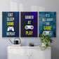 Gamer at Play IV - Floater Framed Canvas Set