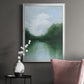 Mossy Reflections II - Modern Framed Canvas Print