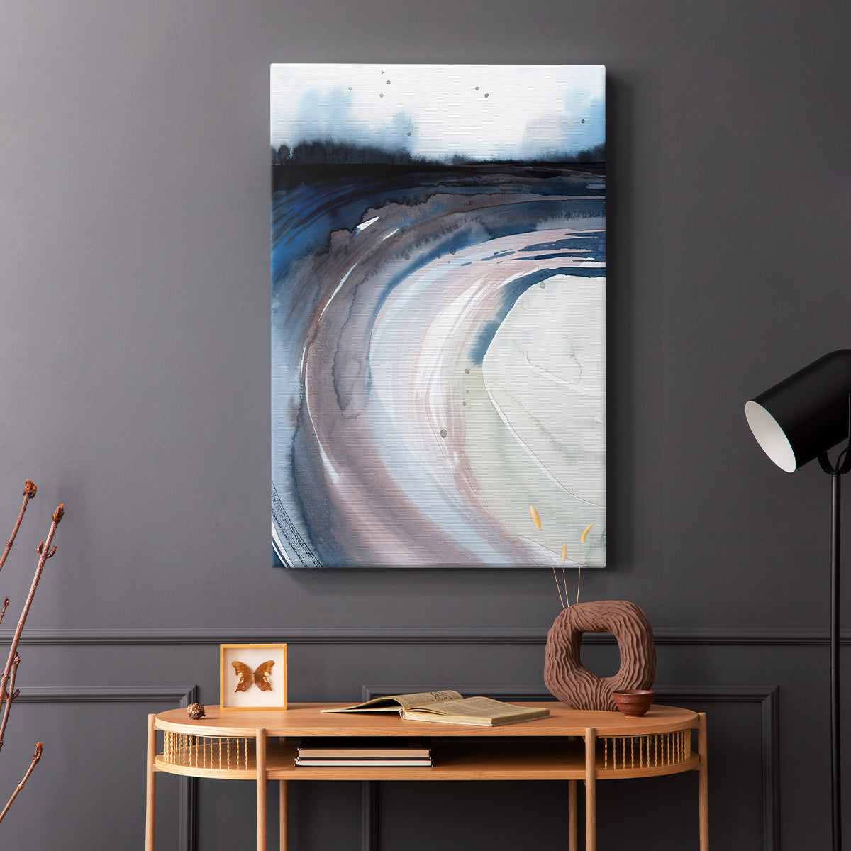 Geode Valley I - Canvas Art Print
