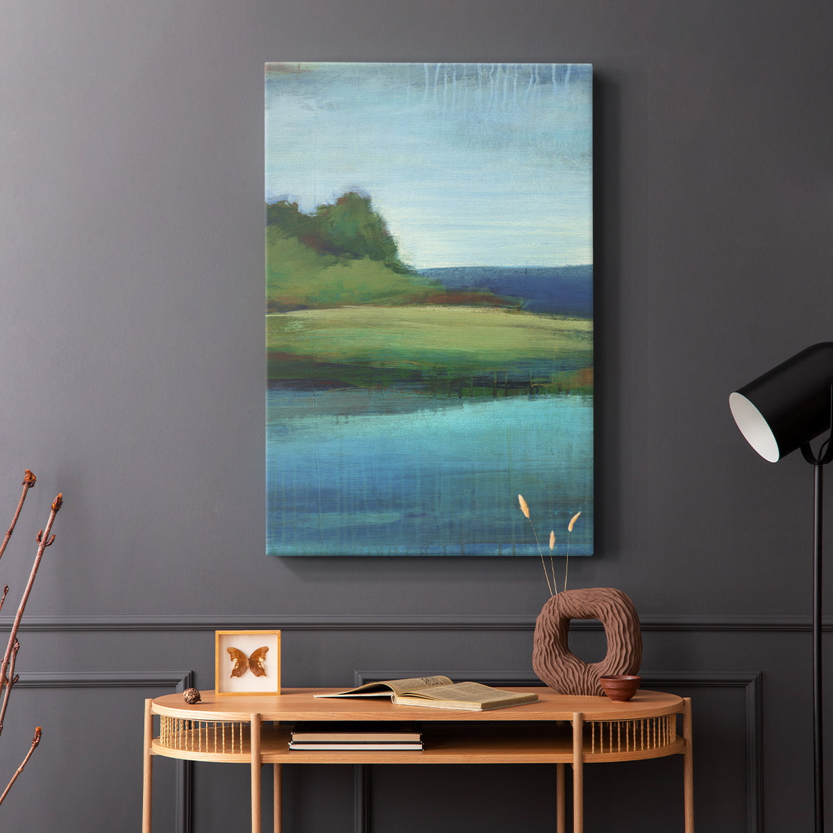 Silent Lakeside I - Canvas Art Print