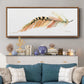 Tail Feather IV - Floater Framed Canvas Print