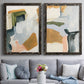 Palette Meld I - Premium Framed Canvas 2 Piece Set - Ready to Hang