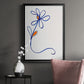 Wobbly Blooms I - Modern Framed Canvas Print