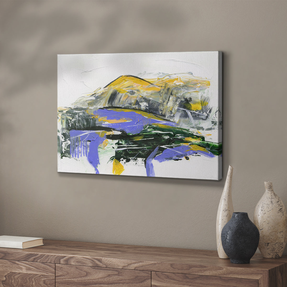 Silent Mountain V - Canvas Art Print
