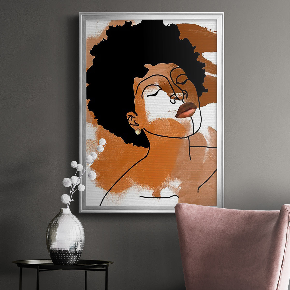 Phenomal Women IV - Modern Framed Canvas Print