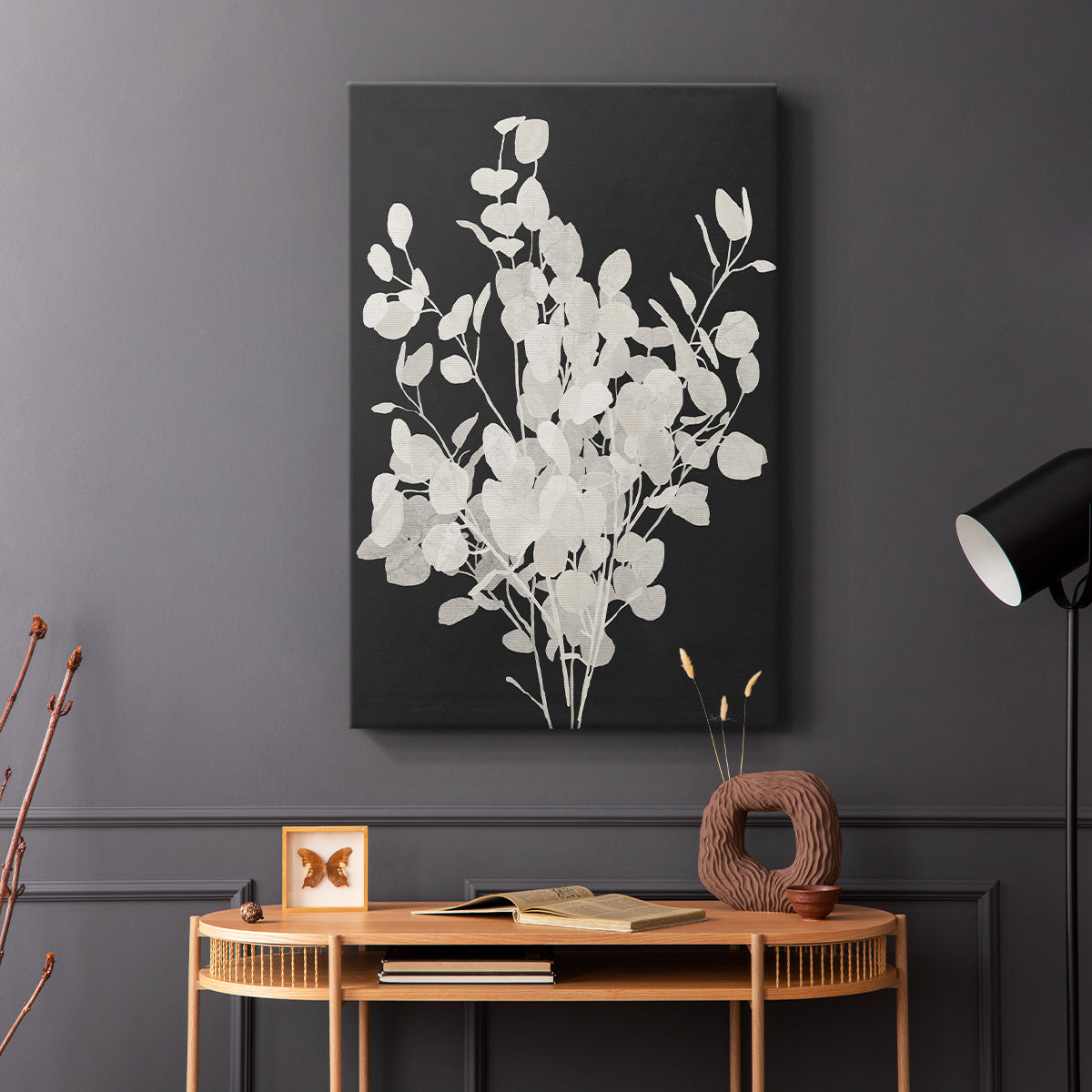 Misty Branches II - Canvas Art Print