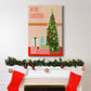 Christmas Stockings Collection B Premium Gallery Wrapped Canvas - Ready to Hang