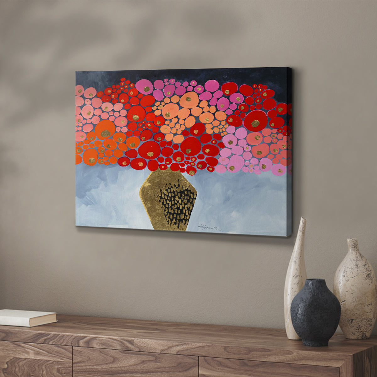 Red Poppies II - Canvas Art Print