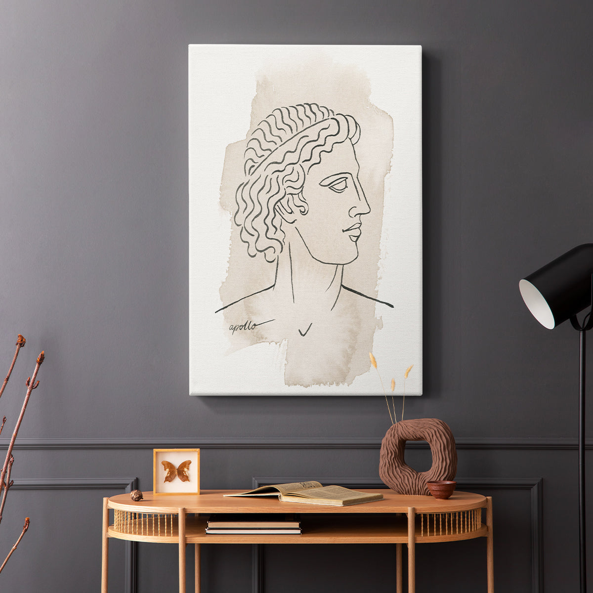 Greek Busts IV - Canvas Art Print