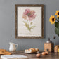 Soft Poppy - Premium Canvas Framed in Barnwood - Ready to Hang