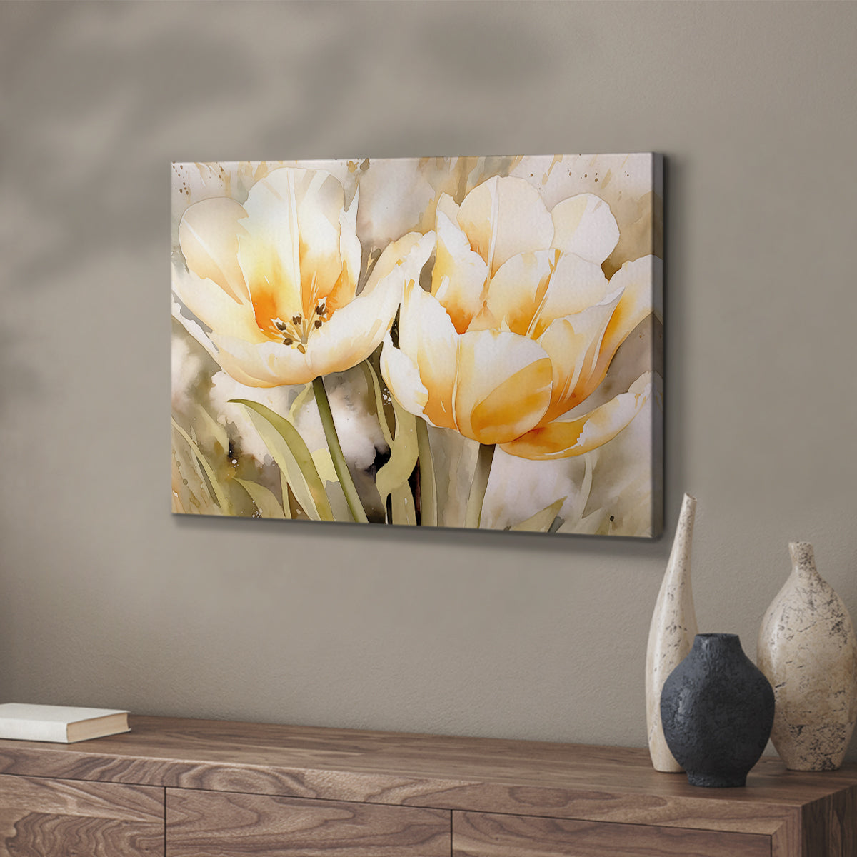 Floral Watercolor XXVI - Canvas Art Print