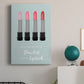 Flawless Lipstick Premium Gallery Wrapped Canvas - Ready to Hang