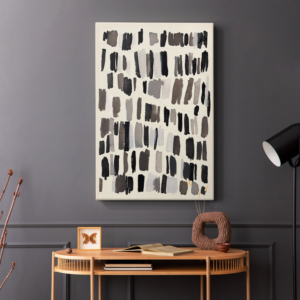 Chalk and Flint III - Canvas Art Print