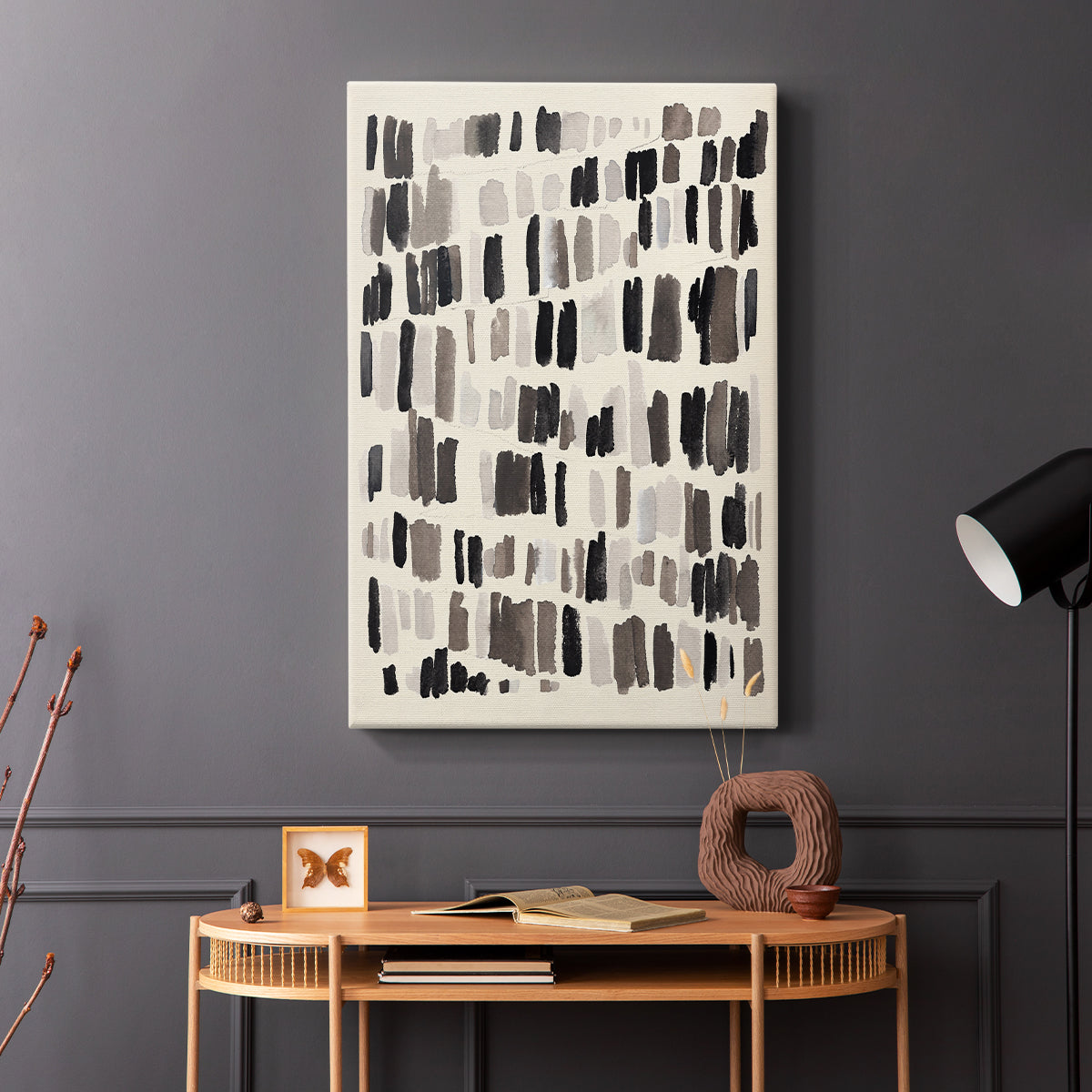 Chalk and Flint I - Canvas Art Print