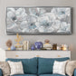 Soft Teal Summer - Floater Framed Canvas Print