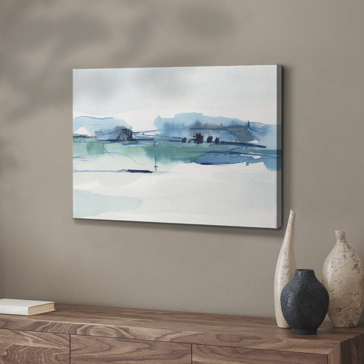 Ultramarine Vista II - Canvas Art Print
