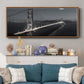 Moonrise - Floater Framed Canvas Print