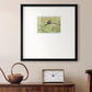 Resting Sparrow Premium Framed Print Double Matboard