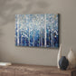 Blue Abstract Forest XXXVIII - Canvas Art Print
