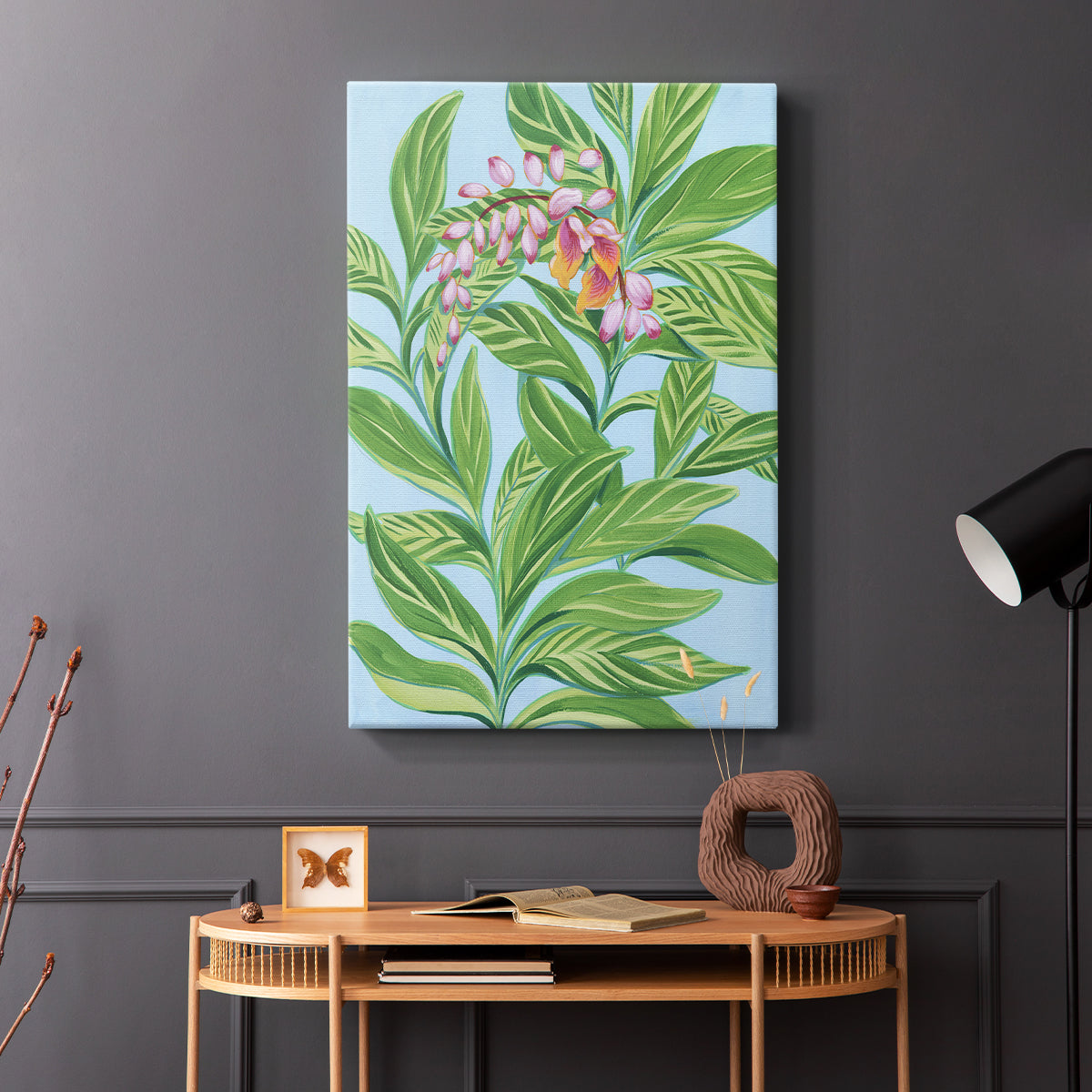 Tropical Shell Ginger I - Canvas Art Print