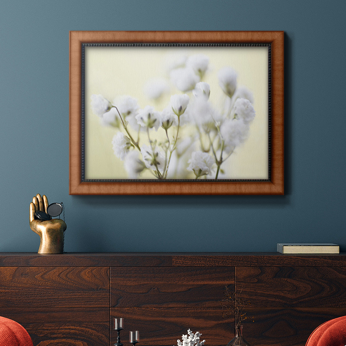 Baby's Breath Study IV Premium Framed Canvas- Ready to Hang