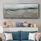Distant Foothills - Floater Framed Canvas Print