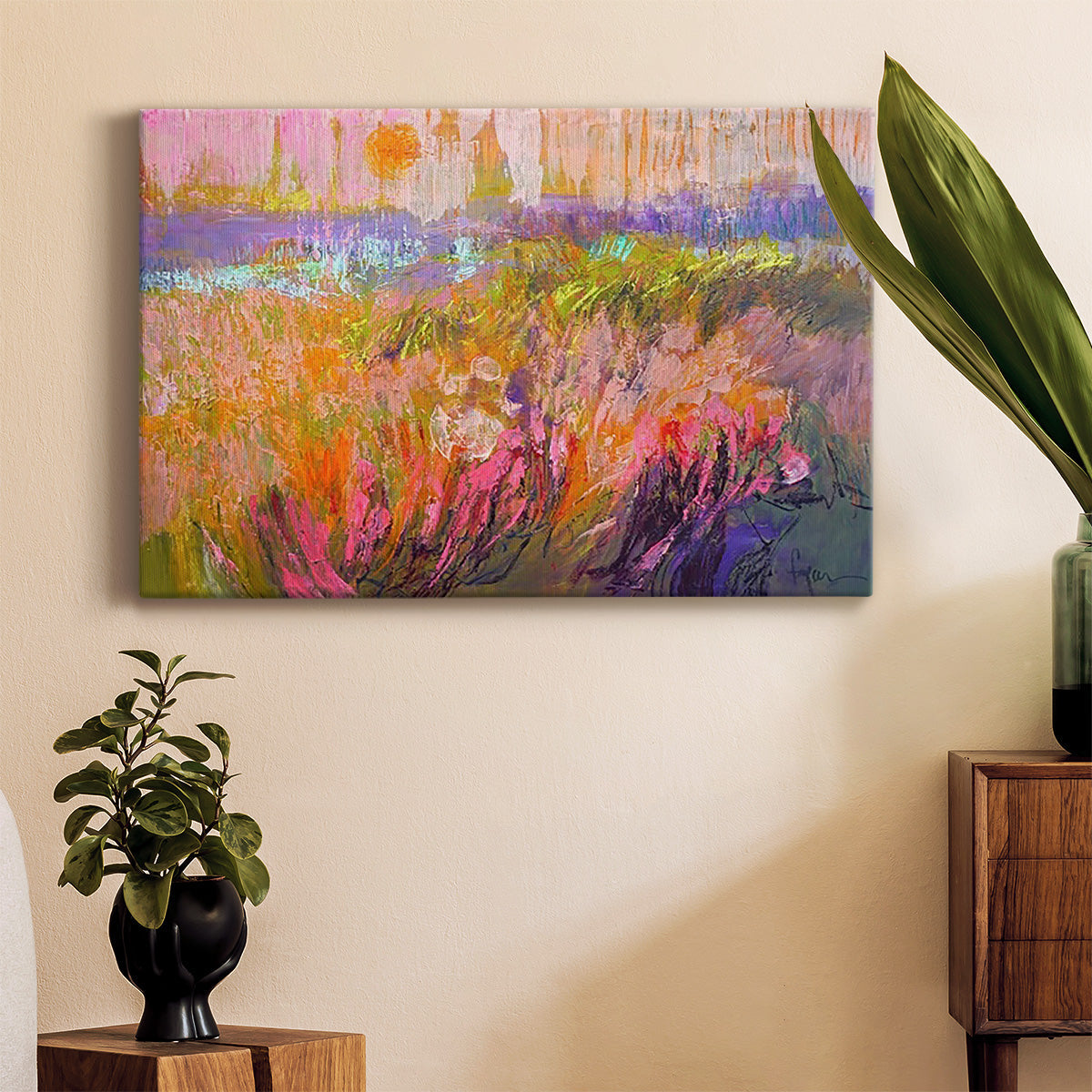 Among the Green Pastures VI Premium Gallery Wrapped Canvas - Ready to Hang