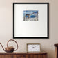 Santorini Saturday Premium Framed Print Double Matboard