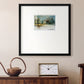 Wintery Horizon II Premium Framed Print Double Matboard