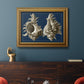 Conch Shells on Navy II Premium Framed Canvas- Ready to Hang