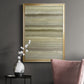 Lines in Neutral II - Modern Framed Canvas Print