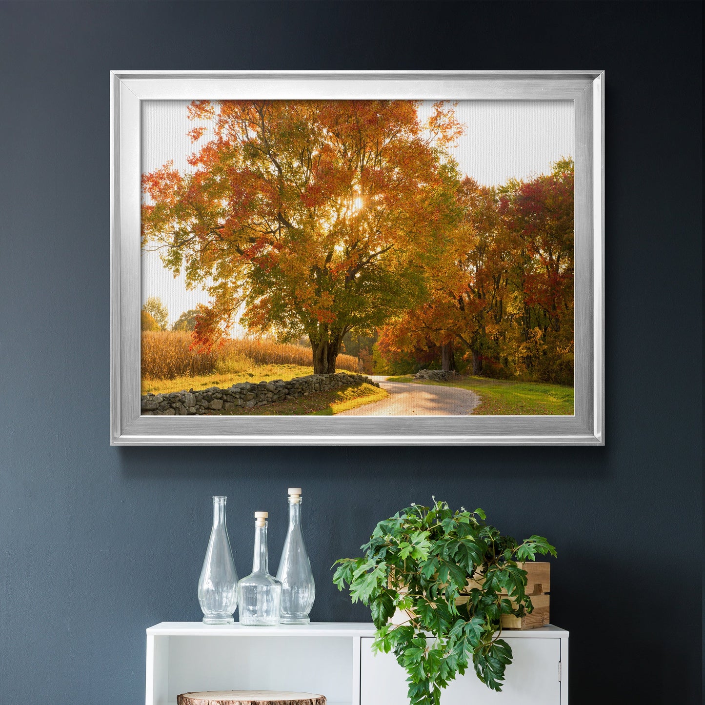 Maple Tree Drive Premium Classic Framed Canvas - Ready to Hang