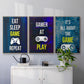 Gamer at Play IV - Floater Framed Canvas Set